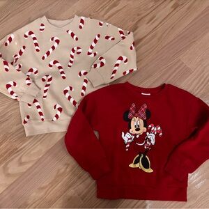 Girls sweatshirt holiday bundle-size 6x/7